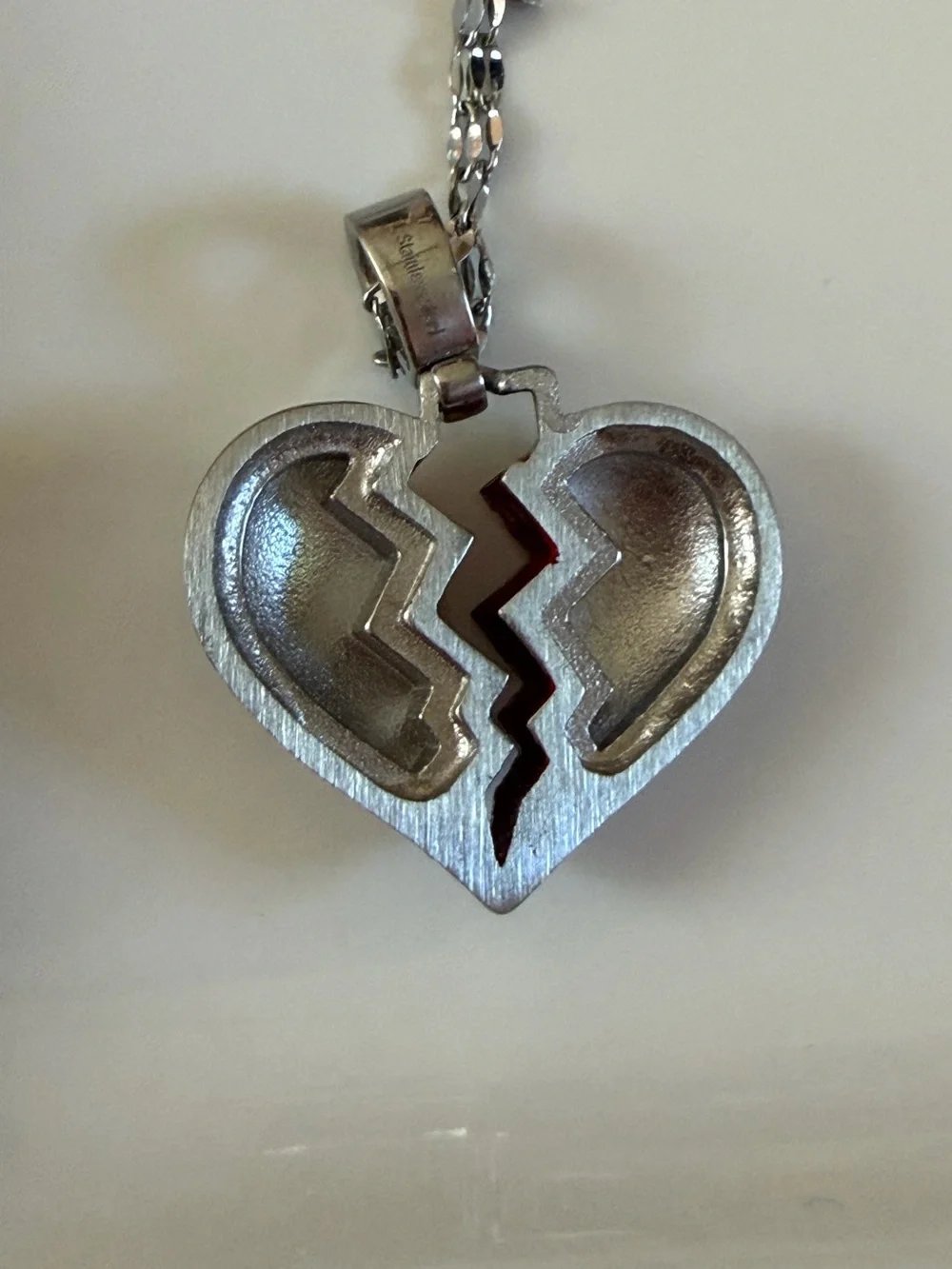 N/A silver broken